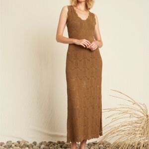 NEW LUXELY | $220 Crochet Boho Dress